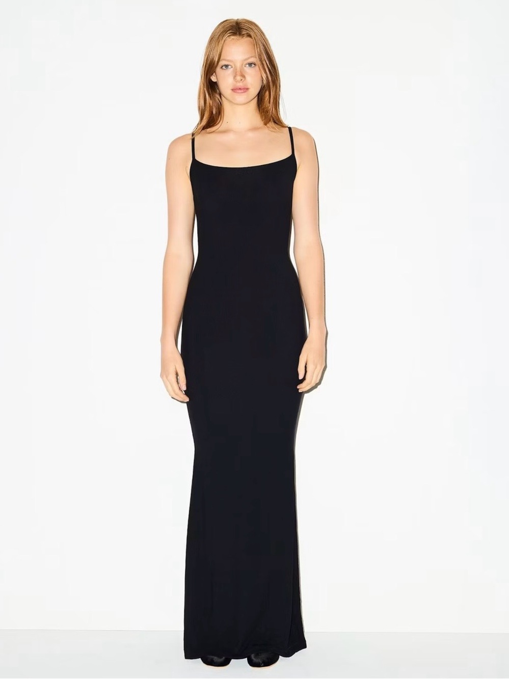 Skims Soft Lounge Long Slip Dress